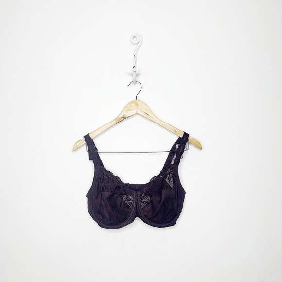 Chantelle 3651 Fascination 3 Part-cup Underwire Bra brown womens Size 32DDD - Picture 1 of 7